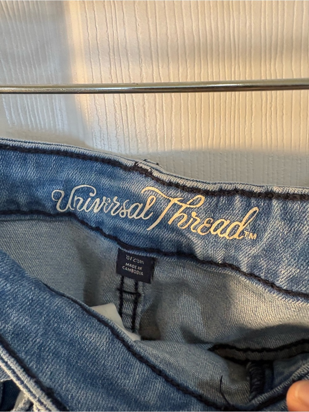 Universal Thread Light Blue Distressed High-Rise Skinny Jeans - Women - Picture 2 of 6